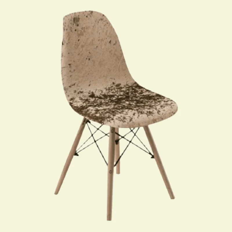 Housse chaise Scandinave Tendance Café