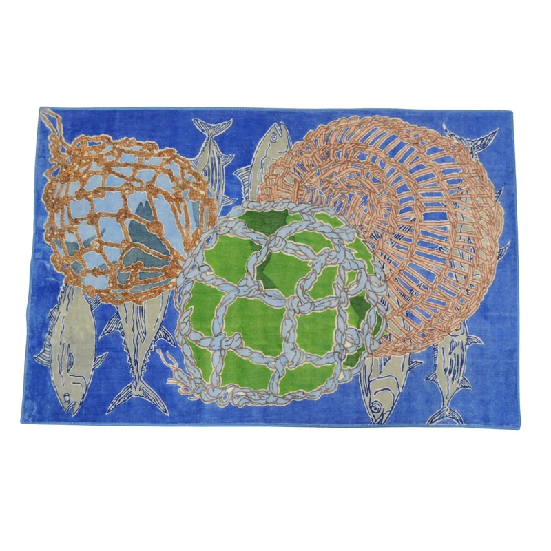 Tapis 3'9" x 2'6" - Flotteurs de pêche