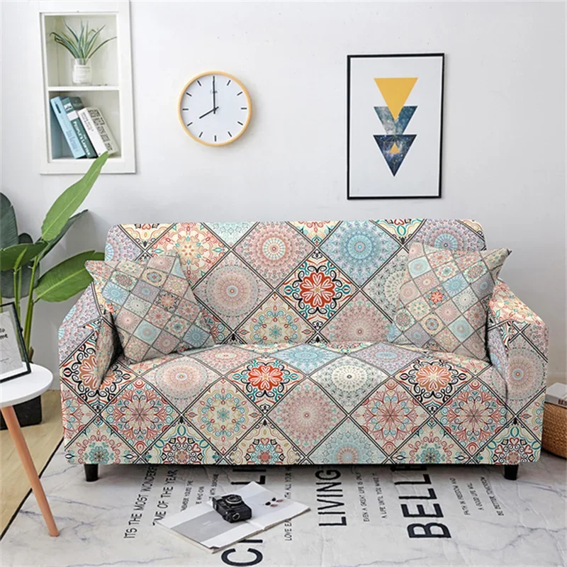 Housse de Canapé Extensible Vintage Moderne