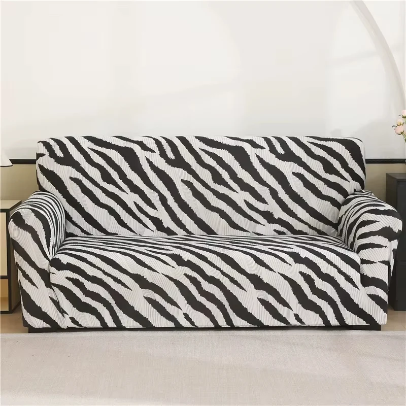 Housse de Canapé Extensible Zèbre