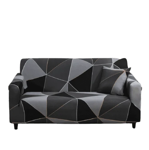 Housse de Canapé Extensible Tendance Noir