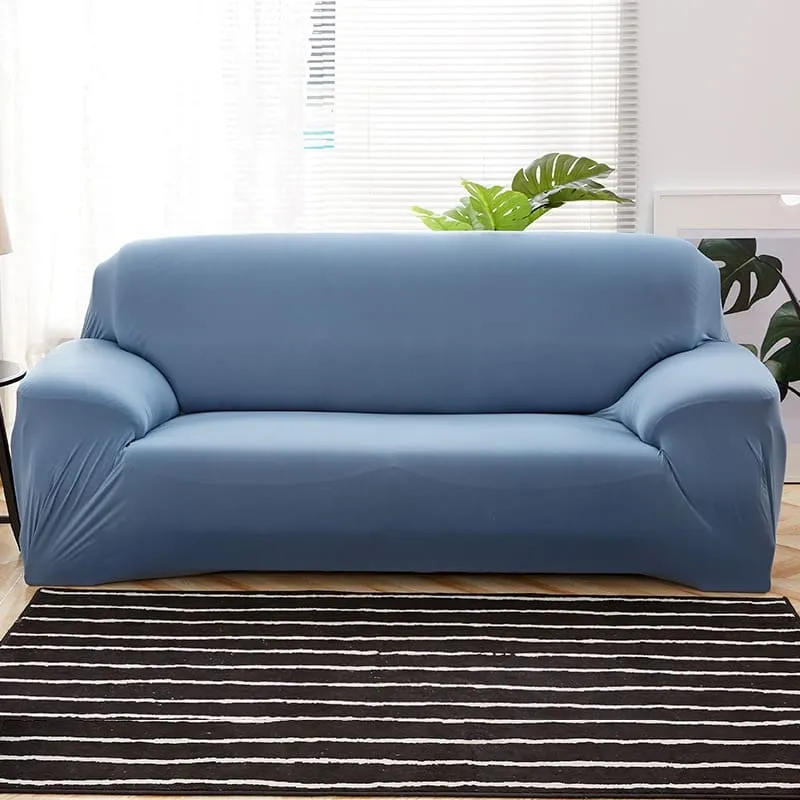 Housse de Canapé Extensible Bleu Ciel