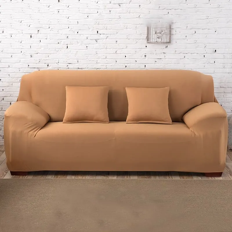 Housse de Canapé Extensible Camel