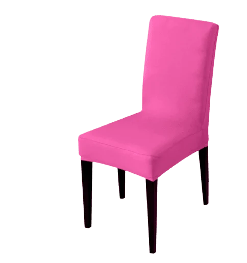 Housse de chaise Rose