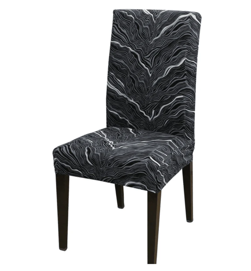 Housse de chaise Design Noir