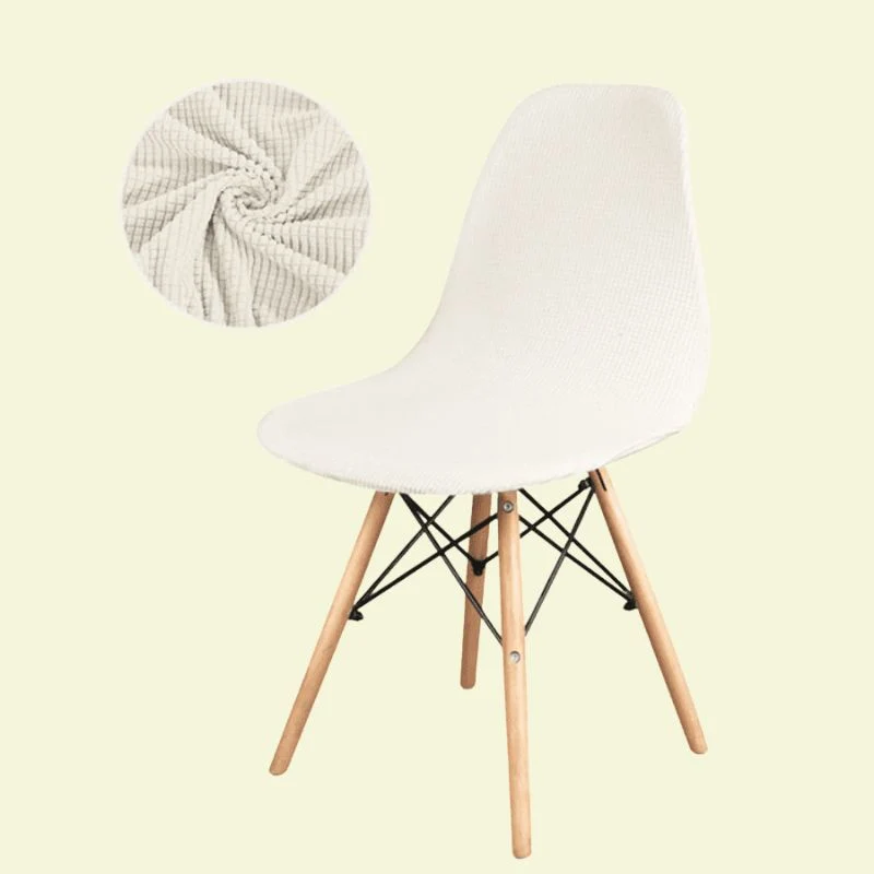 Housse chaise Scandinave Ivoire