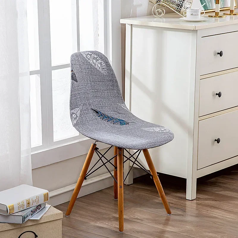 Housse chaise Scandinave Plume
