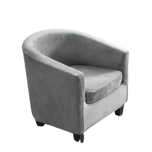 Housse fauteuil Cabriolet Velours Gris