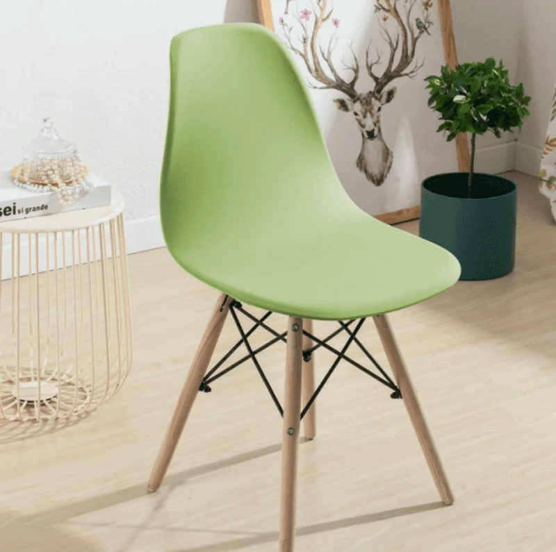 Housse chaise Scandinave Vert