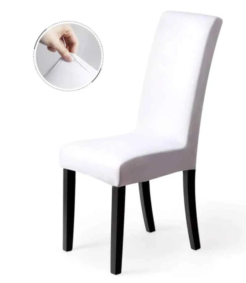Housse de chaise Blanche