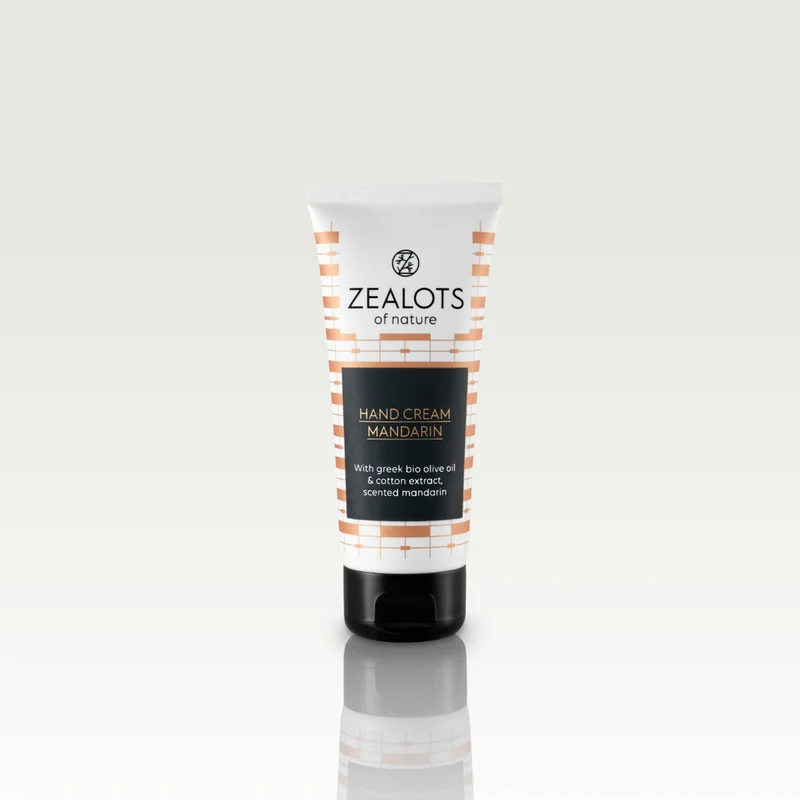 Crème pour les mains aux extraits de coton & mandarine