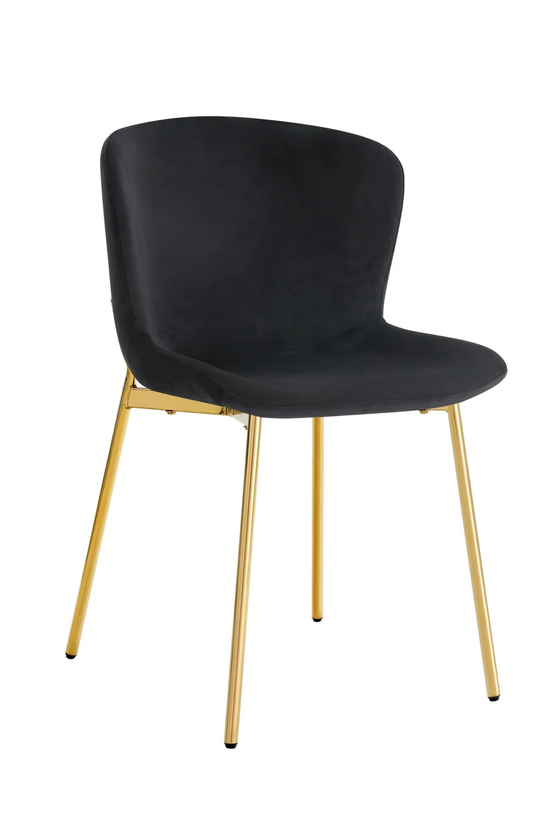 CHAISE HAILEY PIED GOLD ASSISE NOIR
