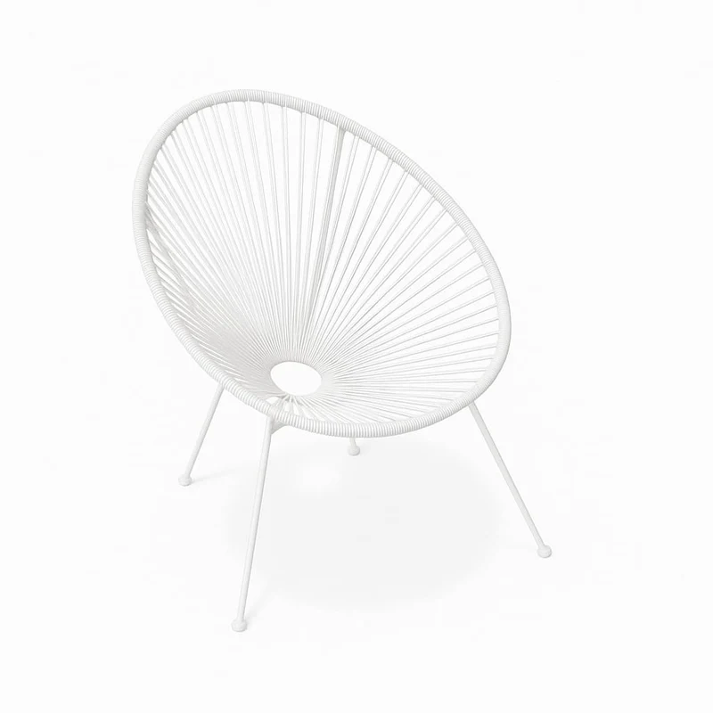 FAUTEUIL ACAPULCO BLANC
