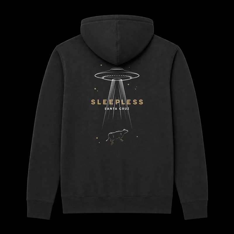 UFO Cow Abduction Hoodie
