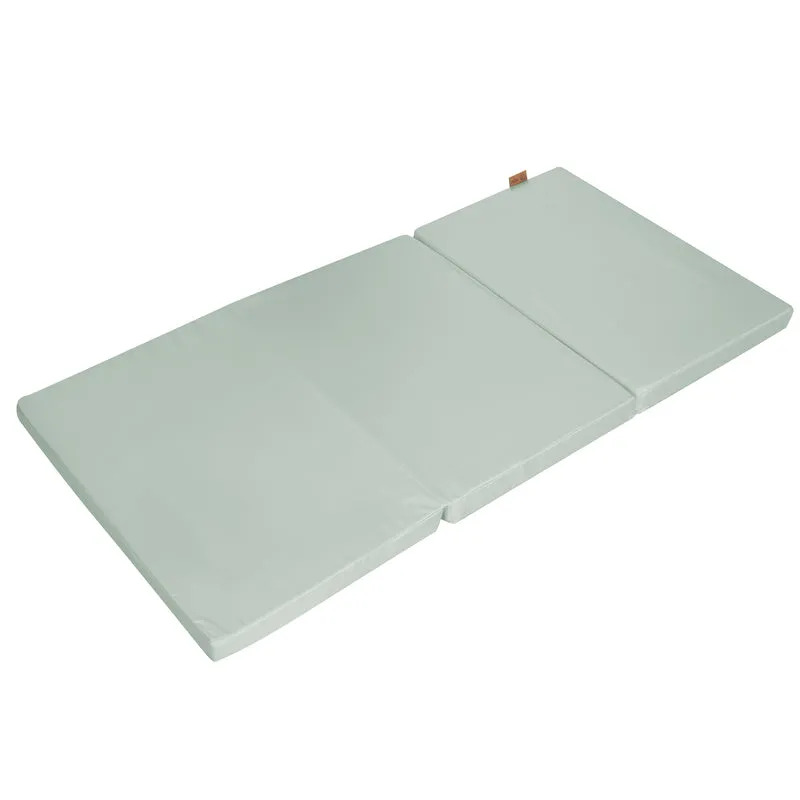 Reisebettmatratze 60 x 120 cm 'roba Style frosty green' inkl. Tragetasche