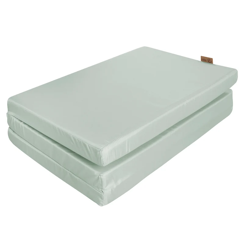 Reisebettmatratze 60 x 120 cm 'roba Style frosty green' inkl. Tragetasche