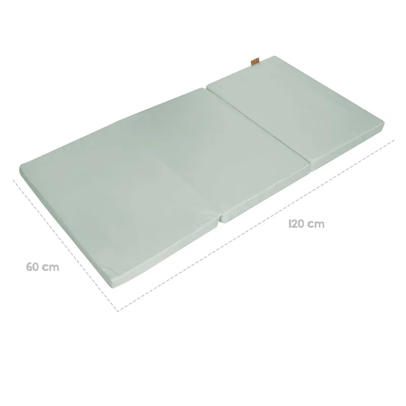 Reisebettmatratze 60 x 120 cm 'roba Style frosty green' inkl. Tragetasche