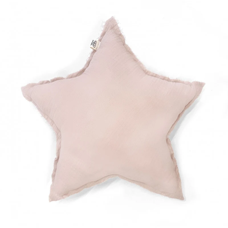 Coussin étoile - nude poudre