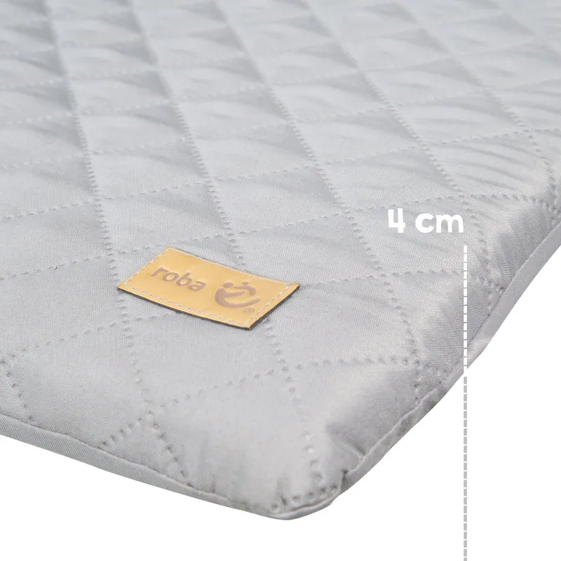 Hausbett 60 x 120 cm, FSC zertifiziert, weiß, 6-fach verstellbar, als Baby- & Beistellbett geeignet