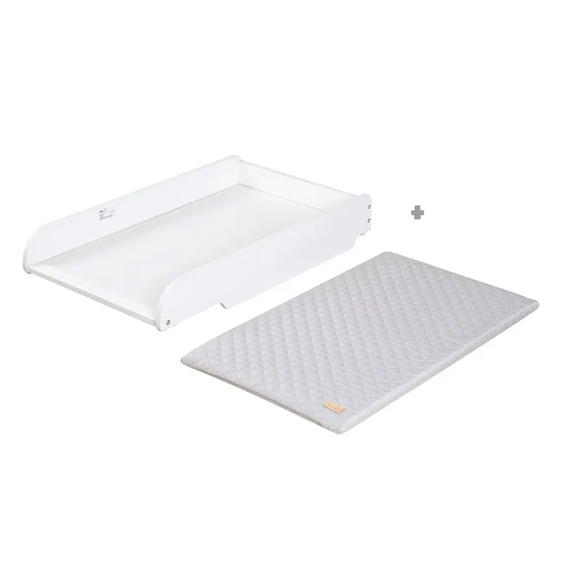 Hausbett 60 x 120 cm, FSC zertifiziert, weiß, 6-fach verstellbar, als Baby- & Beistellbett geeignet