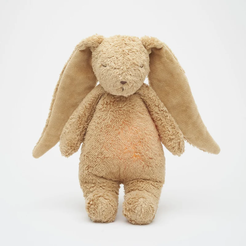 Moonie – lapin nature bio avec sons & lumières cappuccino
