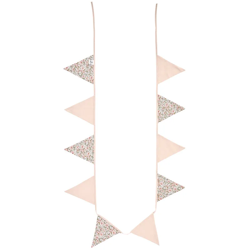 Guirlande fanions coton imp. liberty / beige- Afternoon Tea