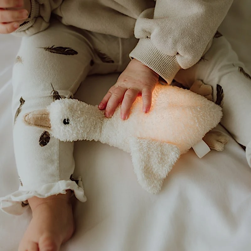 Peluche veilleuse oie - Livia