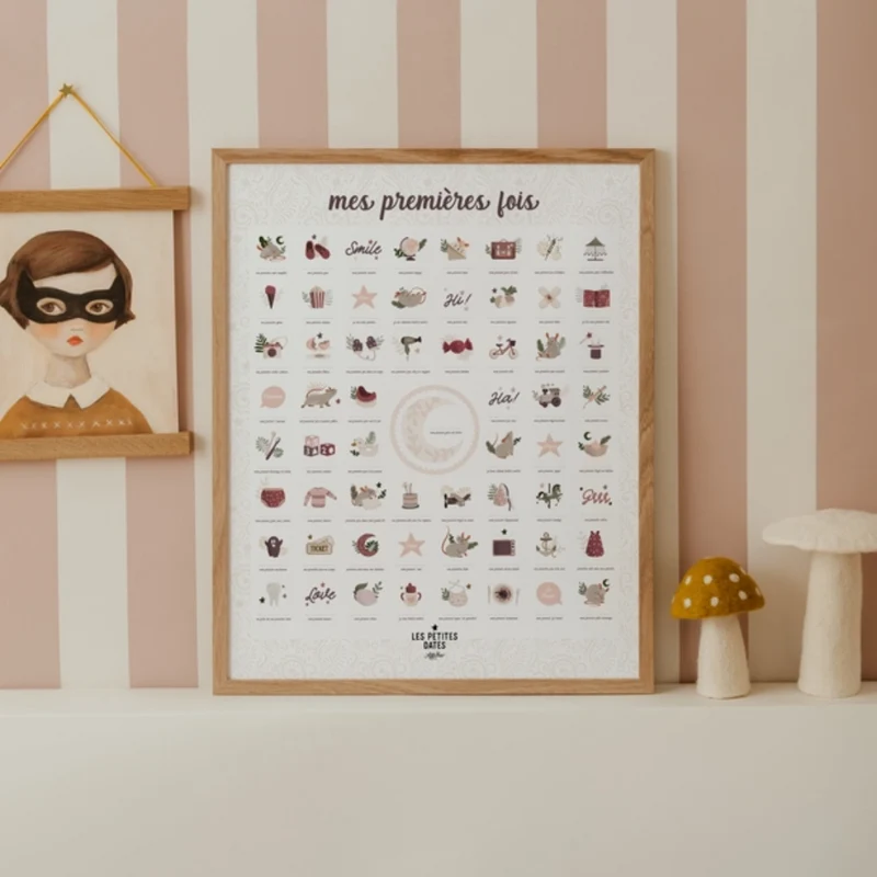 Affiche "Mes Premières Fois" - Souris poudre