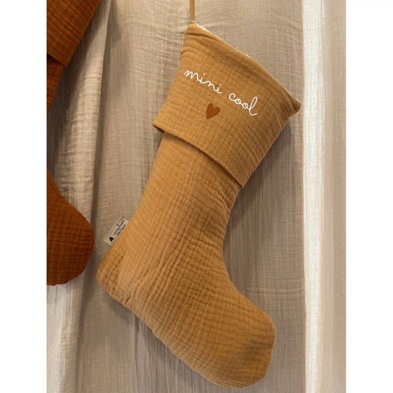 Chaussette de Noël camel - Mini cool