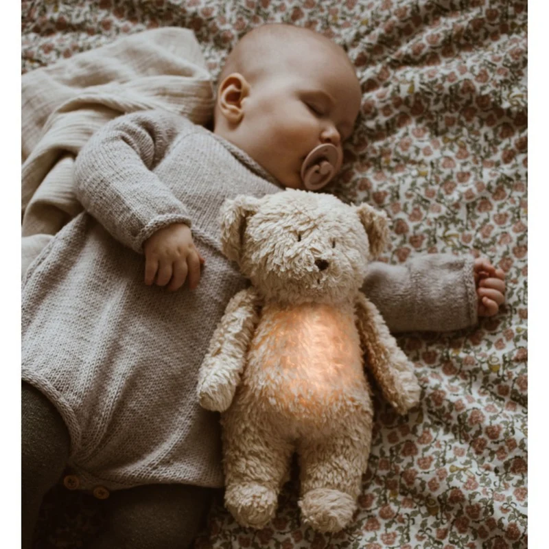 Veilleuse ourson moonie - sable