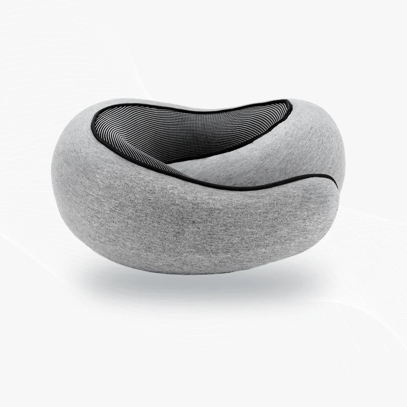 Oreiller de voyage ergonomique cervical en mousse à mémoire de forme