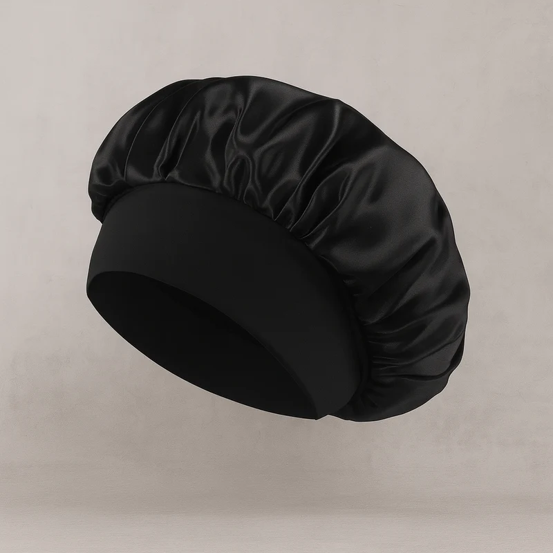 Bonnet de Nuit en Soie – Fini les Frisottis & Cheveux Secs
