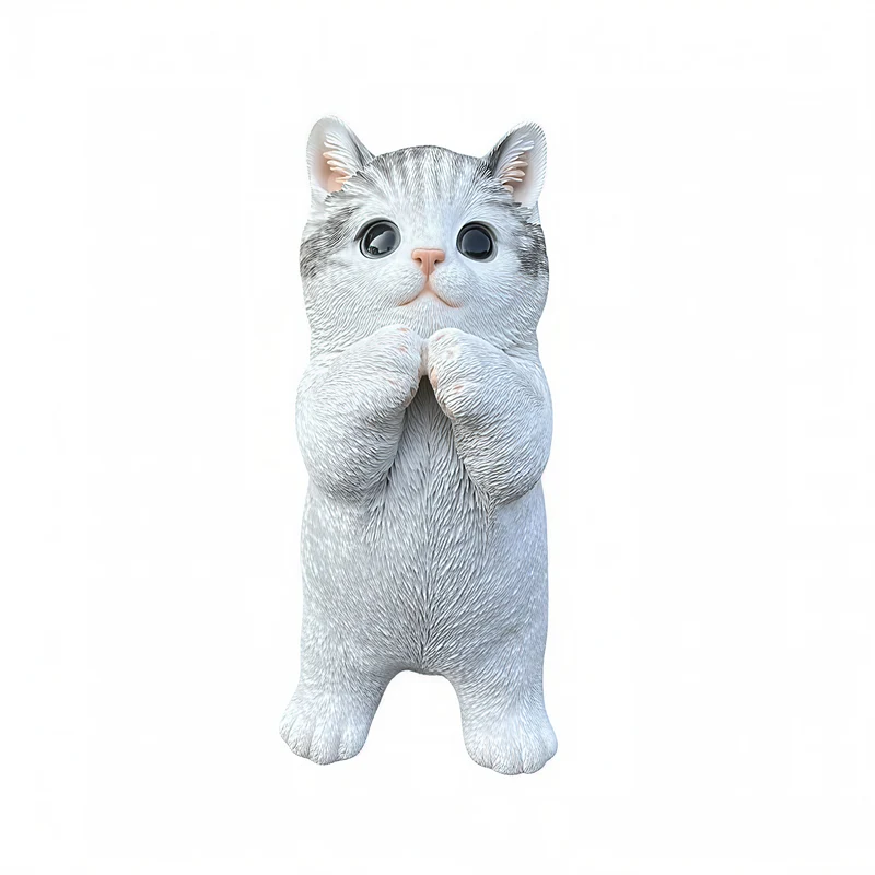 SOREAL™ – STANDING TABBY CAT SCULPTURE – 87699-02