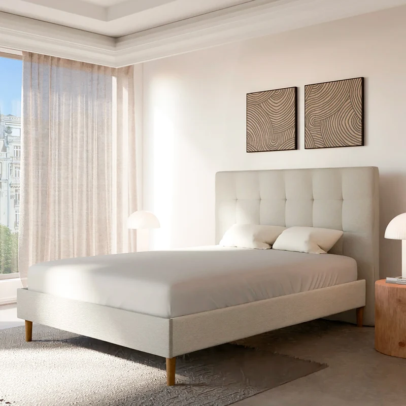 Lit Sommier - Blanc