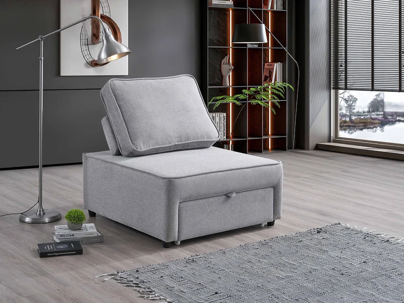 NOVA LOUNGER™ – GREY SLEEPER CHAIR – IF-9015