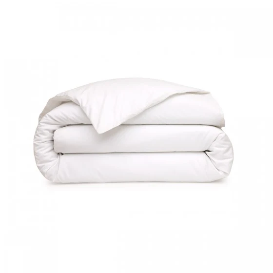 Housse de couette Percale Blanc
