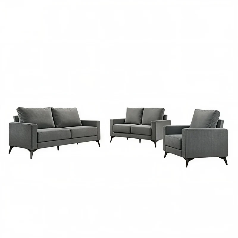 NOCTURA VÉRA™ – MODERN MEMORY FOAM SOFA SET – T1176