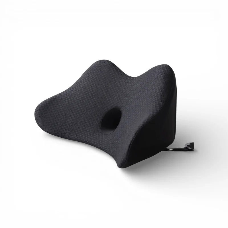 Coussin lombaire noir pour voiture