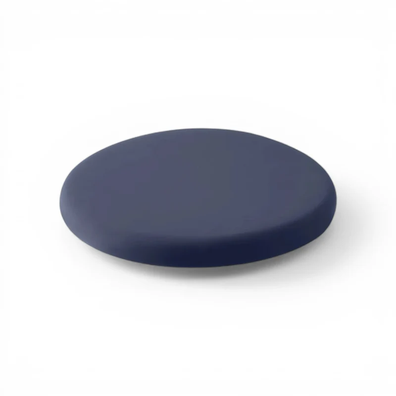 Coussin rond en mousse à mémoire de forme
