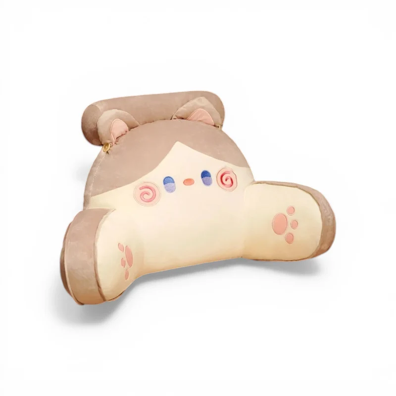Coussin de lecture animaux