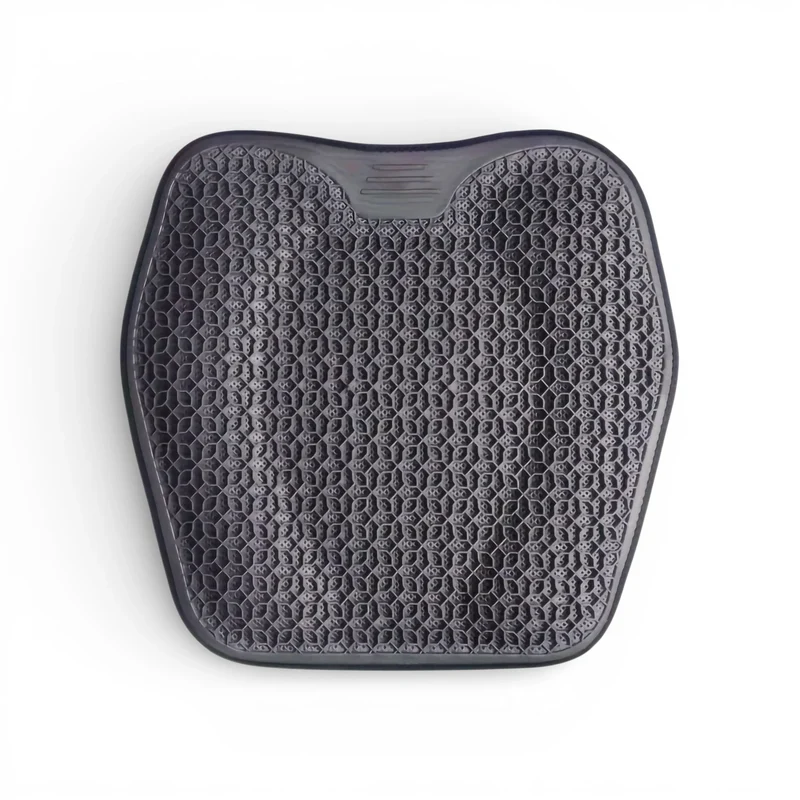 Coussin d’assise en gel noir