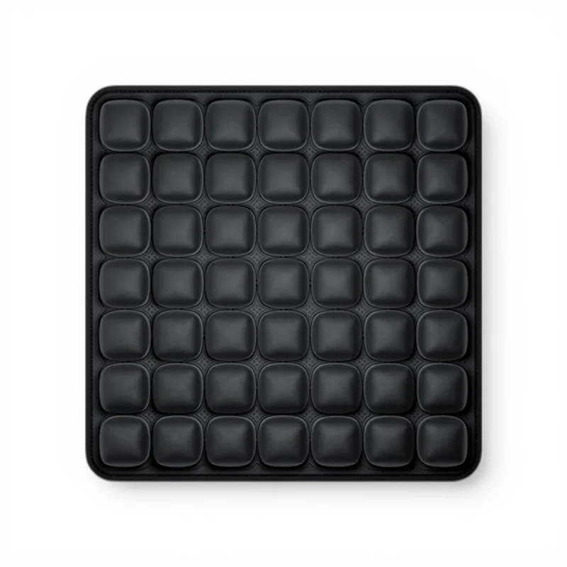 Coussin de siège ergonomique noir