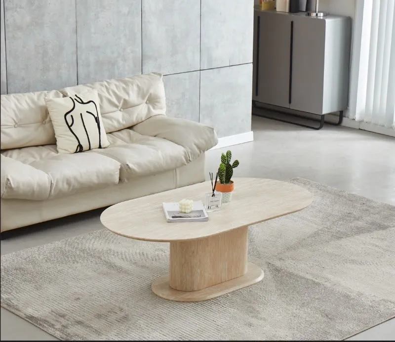 Table Basse Lea travertin