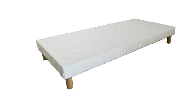 Sommier Tapissier 90x200 Avec Pieds — 1 personne