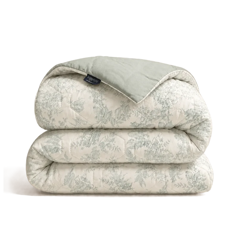 Wasbaar All Season Dekbed | Jacquard | Mint