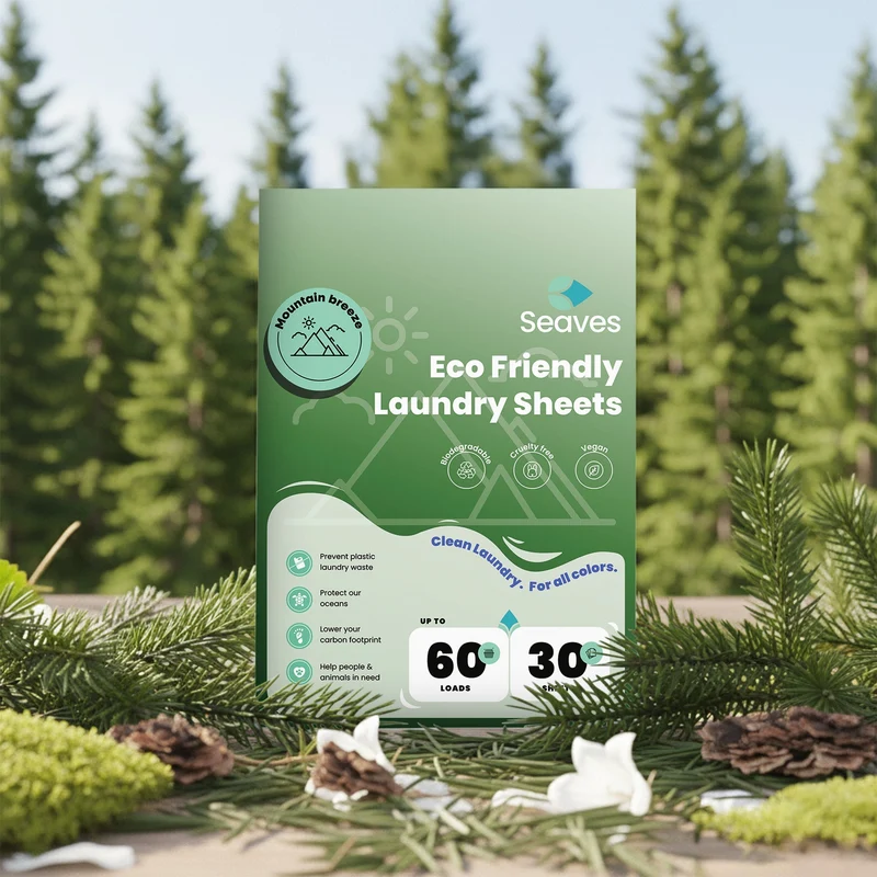 Seaves wasbundel | Mountain Breeze | 1 jaar wassen (5 stuks)
