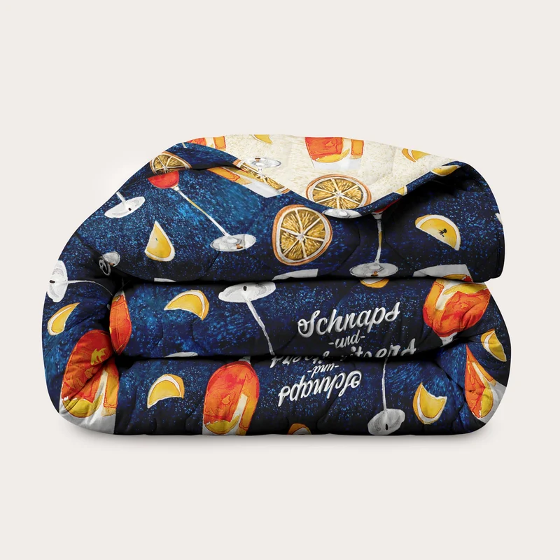 Wasbaar All Season Dekbed | A Fish Named Fred & HappyBed | Aperol Spritz