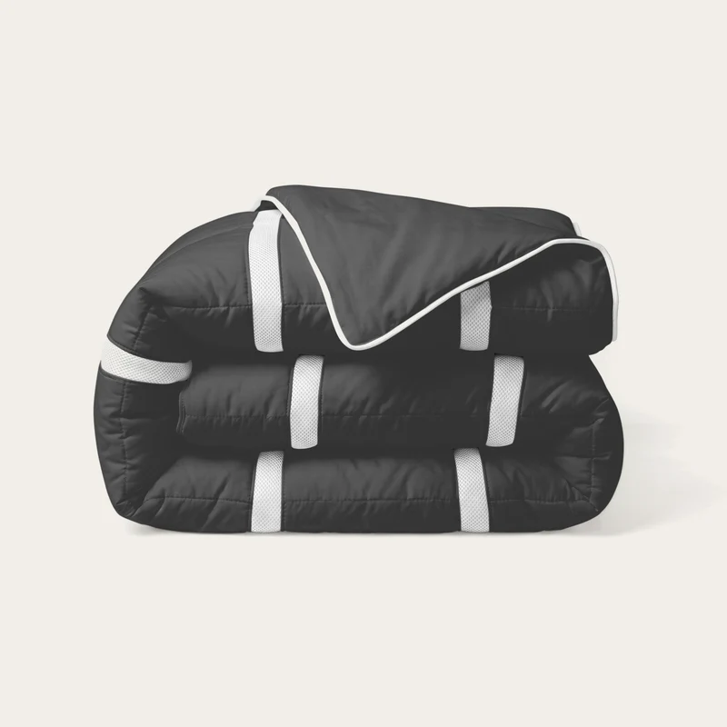 Wasbaar Zomerdekbed | Ventilation | Black