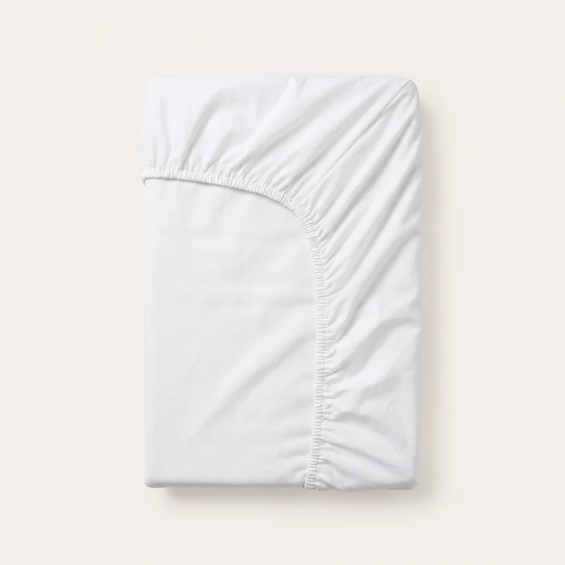 HappyBed Verkoelend Hoeslaken | Wit | 100% geweven Katoen
