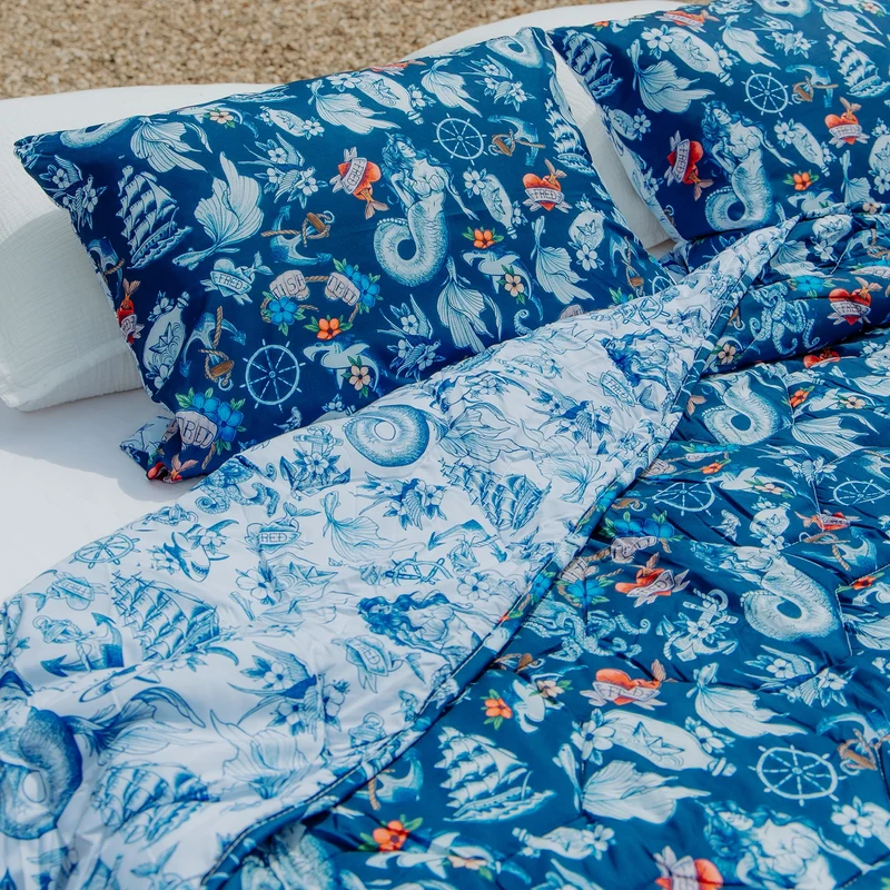 Wasbaar All Season Dekbed | A Fish Named Fred & HappyBed | Sea Paradise